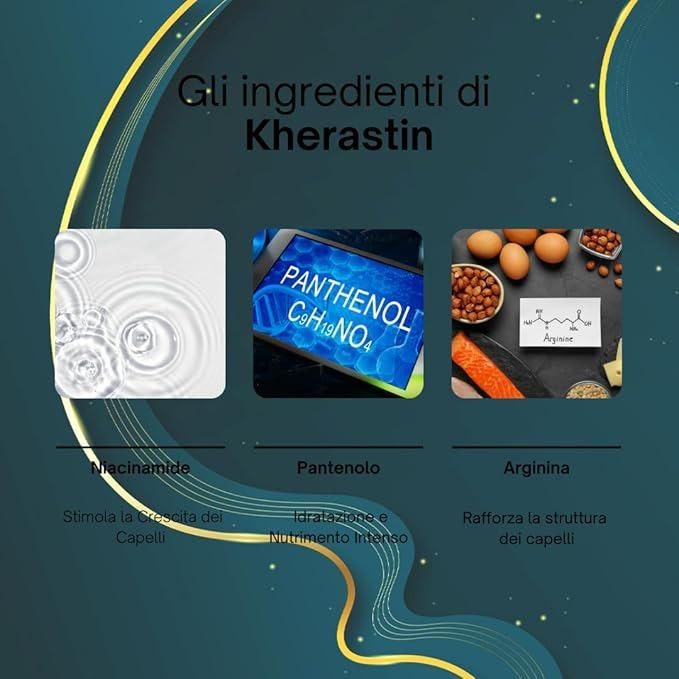 Kserastin Cocce Per Capappi Natural Serum to Strengthen Hair and Fight Against Hair Loss 30ML (Pack of 2)